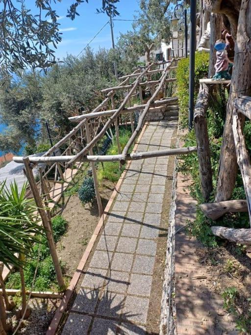 Panoramic Villa In Amalfi Exterior foto